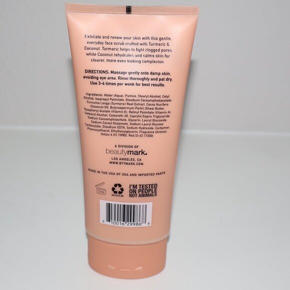 Seed + Clay Turmeric + Coconut Exfoliating Treatment Facial Scrub – 5.1 fl oz - Picture 2 of 5